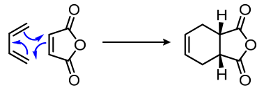 Here is a [4 + 2] cycloaddition: